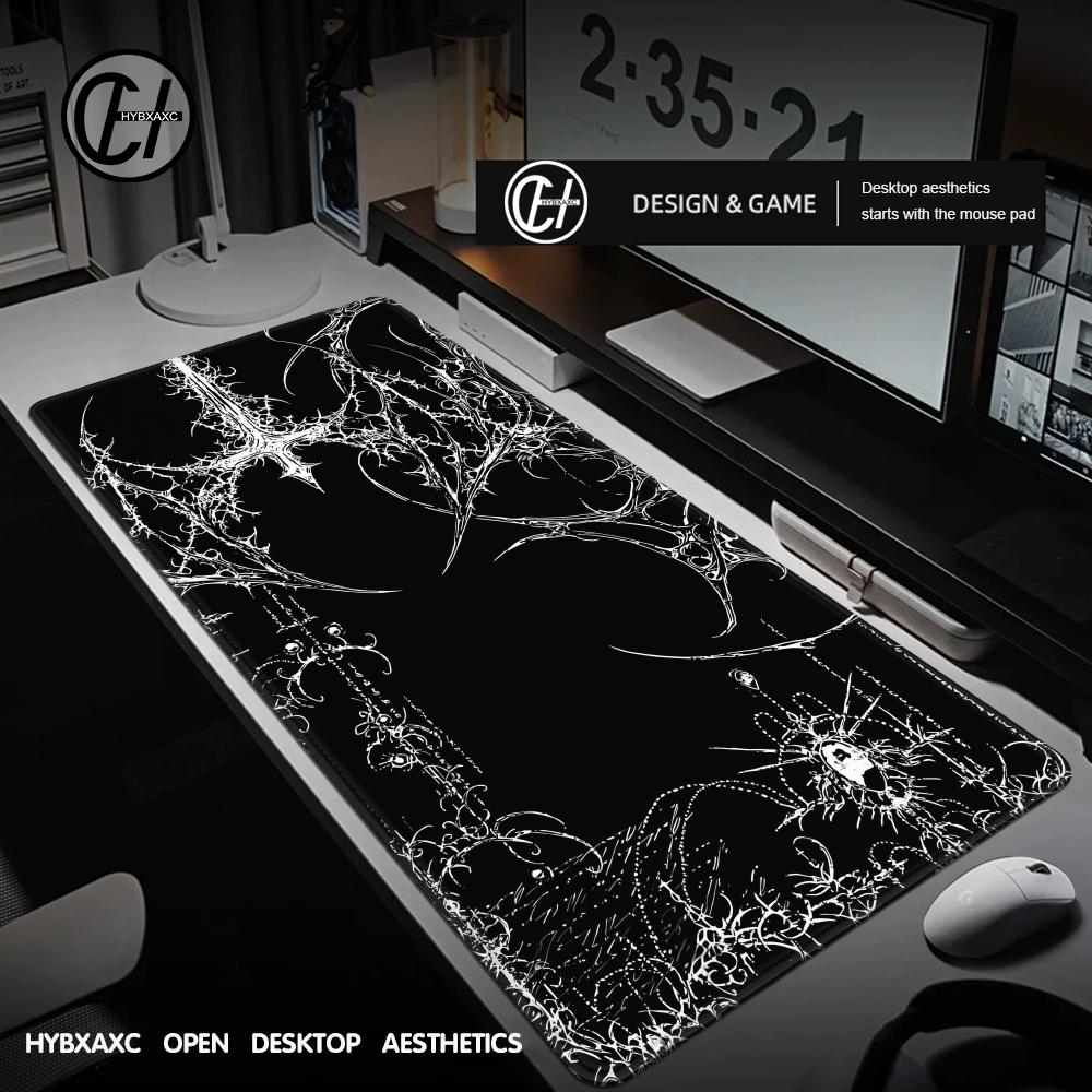 Black White Cybersigilism Desk - огляд і ціна Gaming Accessories Aesthetic