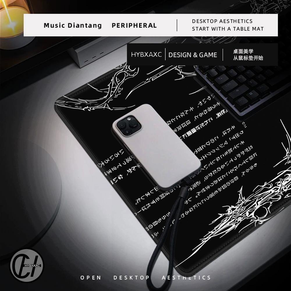 Black White Cybersigilism Desk - огляд і ціна Gaming Accessories Aesthetic