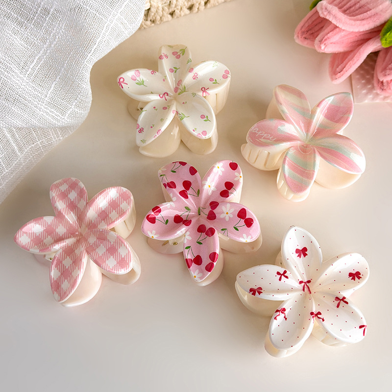 Flower Hair Claw Clip for Wome - огляд і ціна Gaming Accessories Rack