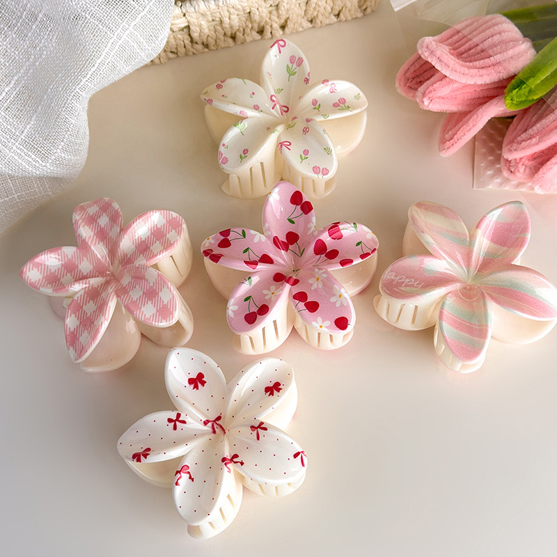 Flower Hair Claw Clip for Wome - огляд і ціна Gaming Accessories Rack