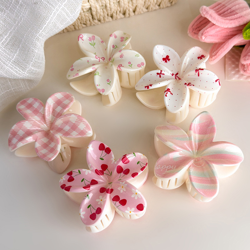 Flower Hair Claw Clip for Wome - огляд і ціна Gaming Accessories Rack