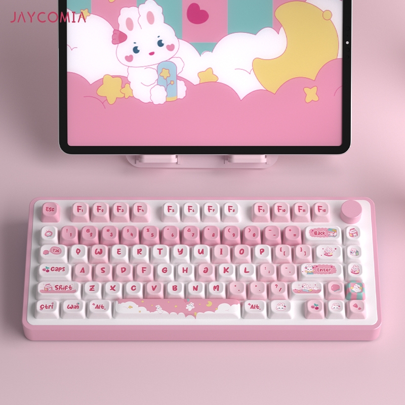 MOA Cute Keycaps PBT Dye Sub K - огляд і ціна Gaming Accessories Aesthetic