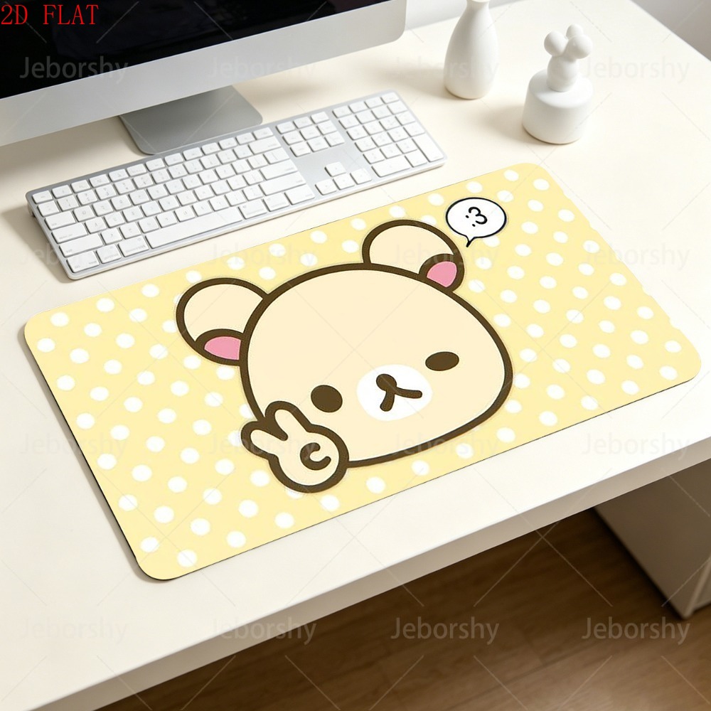Rilakkuma Large Desk Pad Cute  - огляд і ціна Gaming Accessories Aesthetic