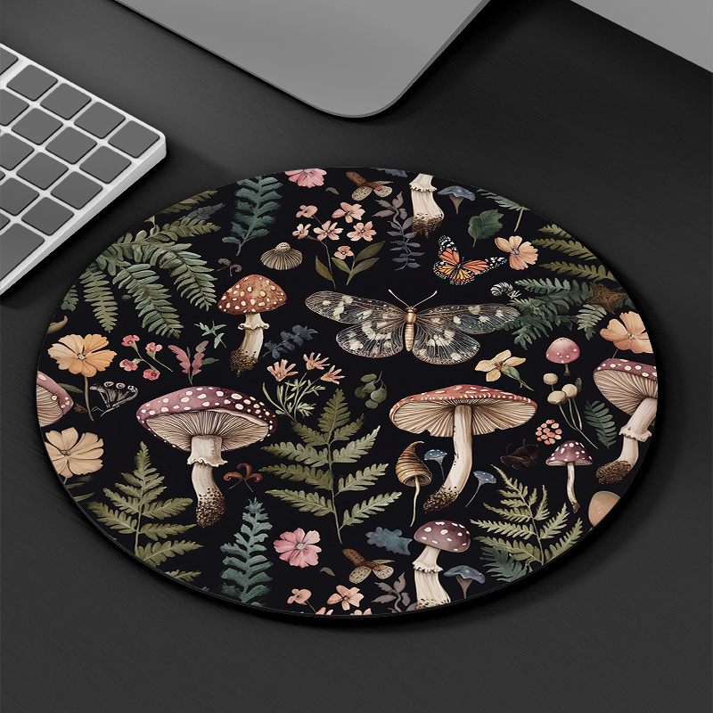 Round Forest Plant Mouse Pad R - огляд і ціна Gaming Accessories For Room